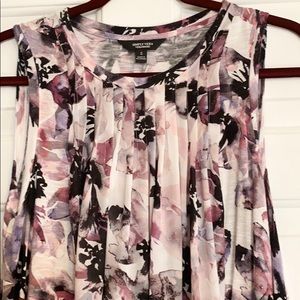 Vera Wang floral tank- never worn